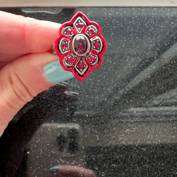 Gucci crystal flower ring size 14 - Picture 11 of 11